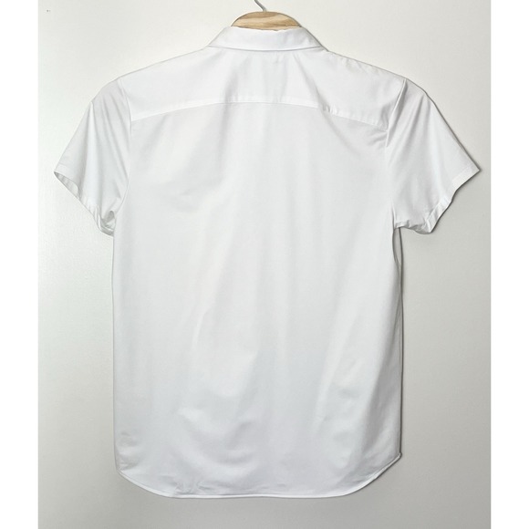 NWT BYLT Button Up Shirt Mens XL White Executive Fit Stretch Performance Preppy - Picture 4 of 6